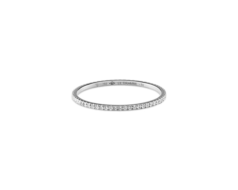 la with diamonds 1g ring